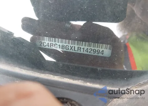 2020 Chrysler Pacifica Touring L z USA, uszkodzony, nr VIN 2C4RC1BGXLR142994